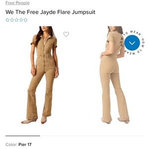 We the Free Jayde Flared Jumpsuit